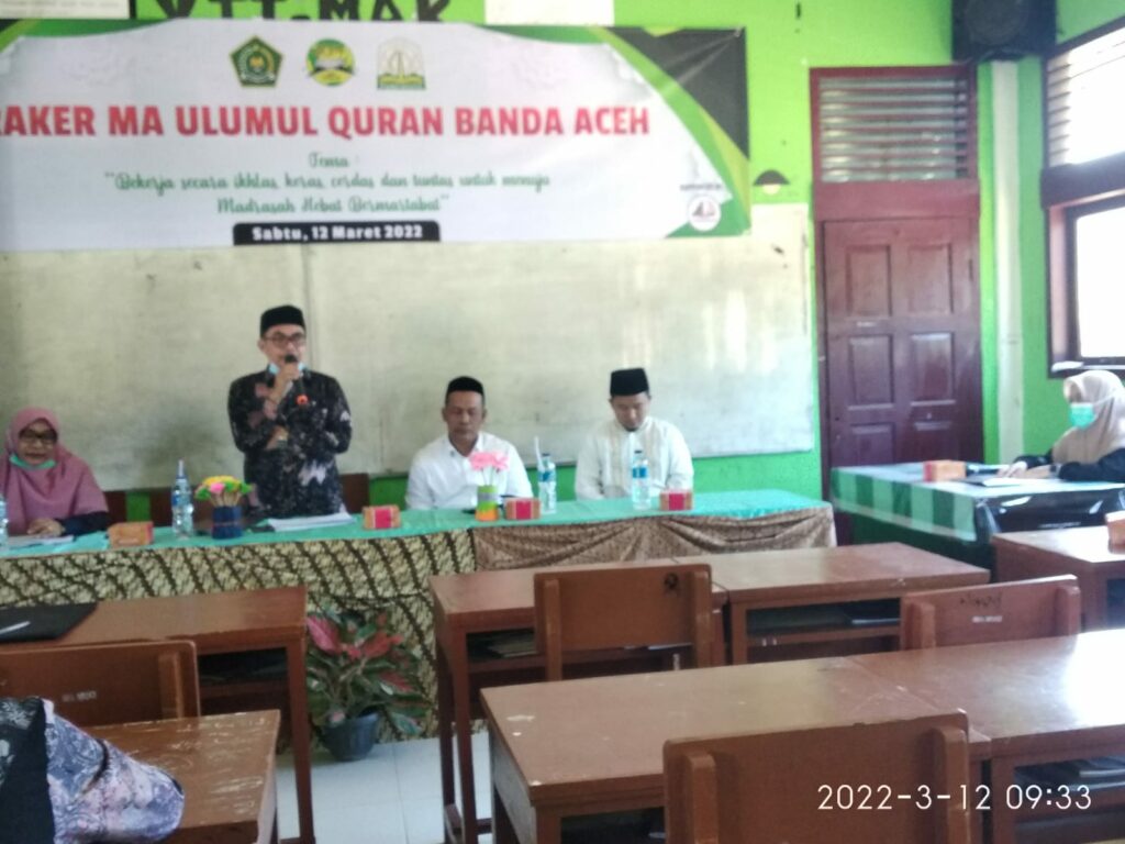 MAS Ulumul Quran Mengadakan Raker Tahun Anggaran 2022 – Madrasah Aliyah